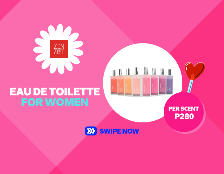 Eau De Toilette for Women for ₱280 only
