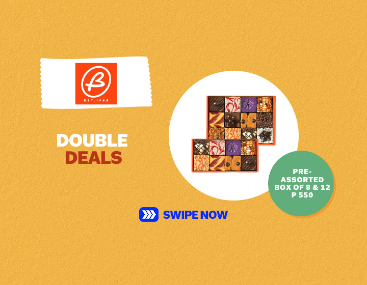 Avail Brownies Unlimited Double Deals PRE-ASSORTED BOX OF 8 & 12 for only P 550