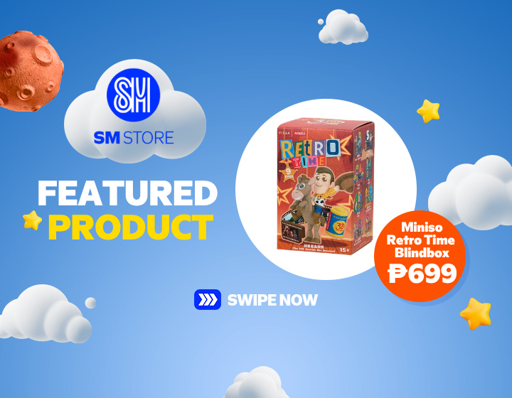 FEATURED PRODUCT on SM STORE's Miniso Retro Time  Blindbox