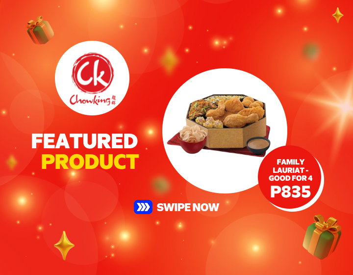 FEATURED PRODUCT on CHOWKING's FAMILY LAURIAT - GOOD FOR 4