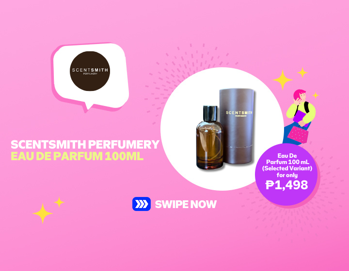SCENTSMITH PERFUMERY EAU DE PARFUM 100ML FOR ONLY P1498!
