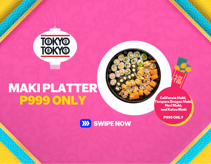 MAKI PLATTER P999 ONLY