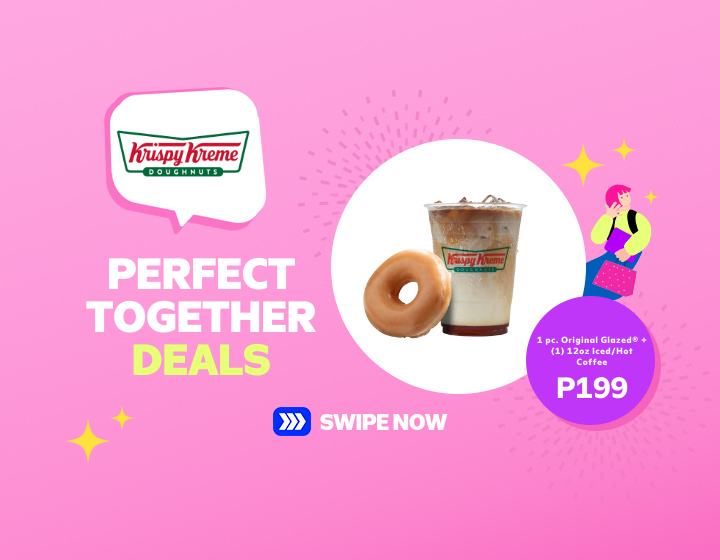 Get these Krispy Kreme Perfect Together Deals for only Php 199