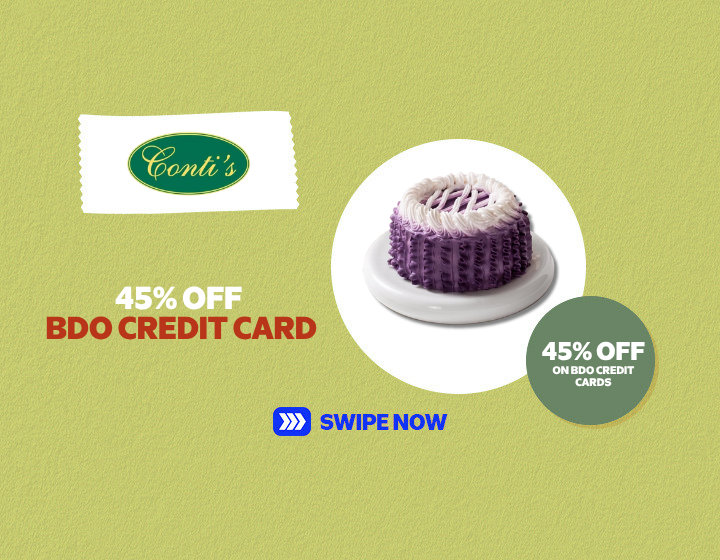 45% OFF BDO CREDIT CARDS