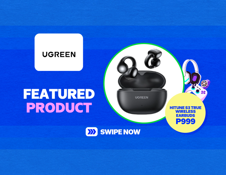 FEATURED PRODUCT on UGREEN's HITUNE S3 TRUE WIRELESS EARBUDS