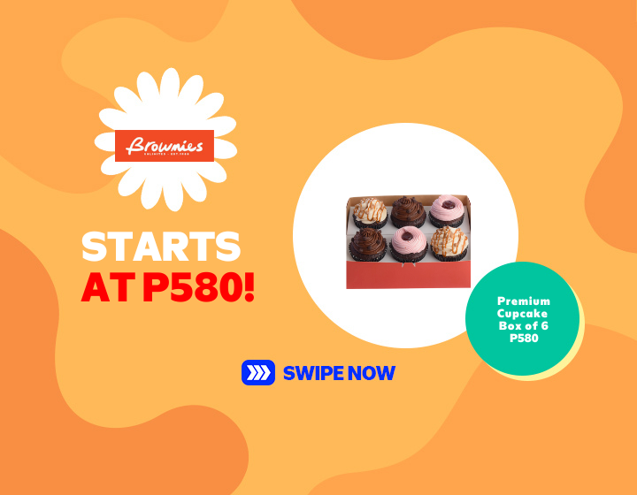 Get Brownies Unlimited's Premium Cupcake  Box of 6  for only P580