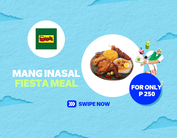 Mang Inasal Fiesta Meal  for only  P 250