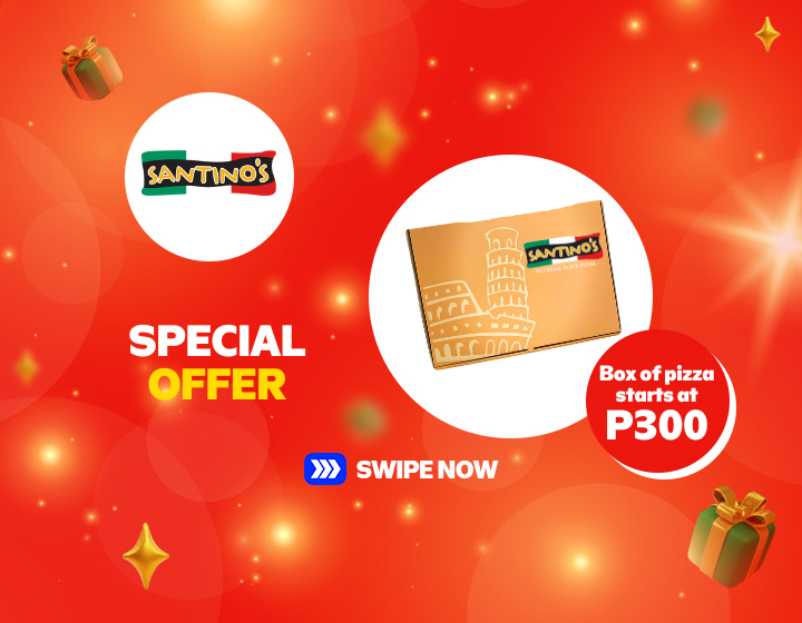 SMOL | Santino's | Box of pizzza