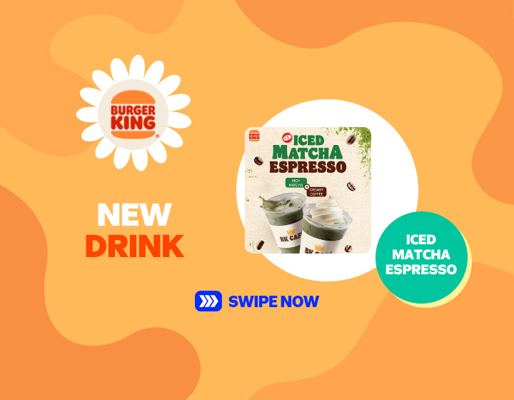 NEW Iced Matcha Espresso on Burger King