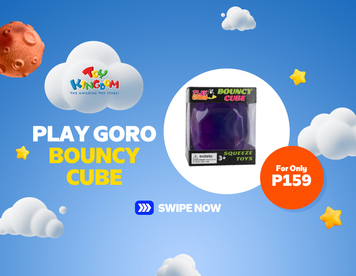 TOY KINGDOM PLAY GORO BOUNCY CUBE