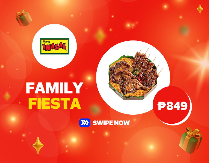 MANG INASAL FAMILY FIESTA FOR ONLY P849!