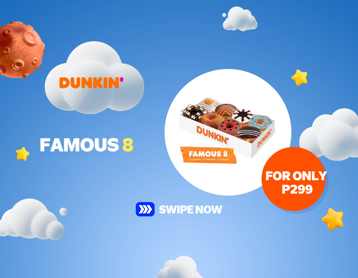 Famous 8 – Only ₱299, Save ₱11!