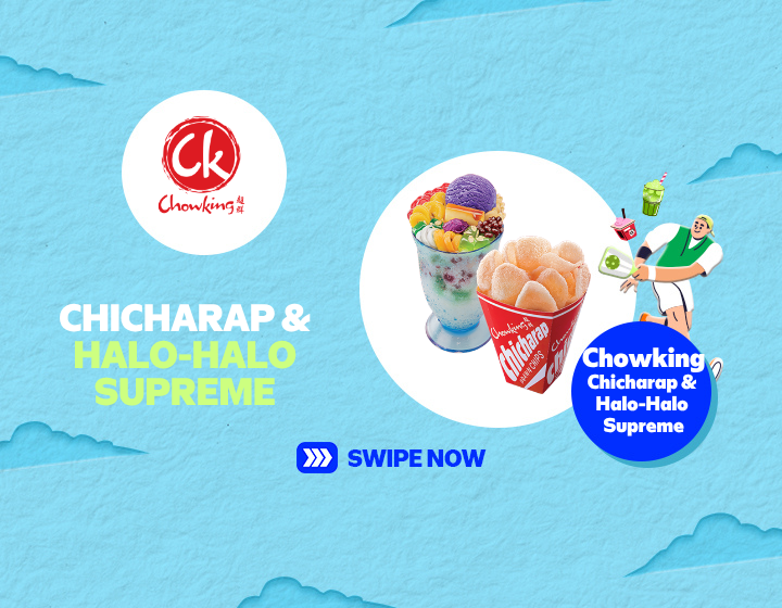 Chowking Chicharap & Halo-Halo Supreme