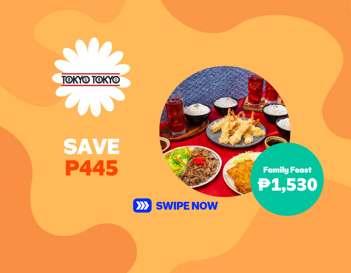 SAVE P445 ON FAMILY FEAST FOR ONLY P1,530