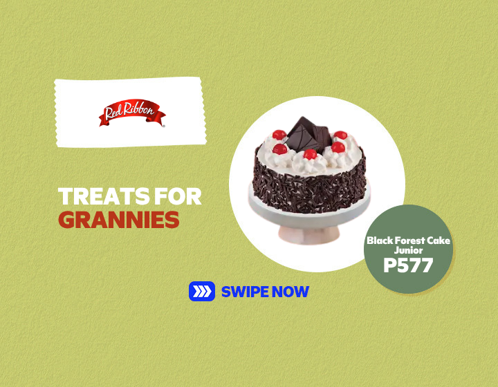 Red Ribbon Black Forest Cake Junior P577