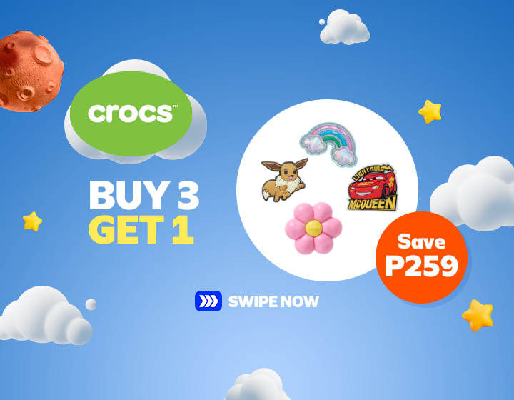 CROCS JIBBITZ BUY 3 GET 1