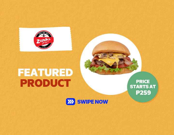 Zark's Burgers | Featured Product starts at P259