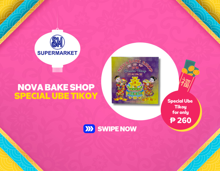 NOVA BAKESHOP SPECIAL UBE TIKOY AT SM SUPERMARKET FOR ONLY P260!