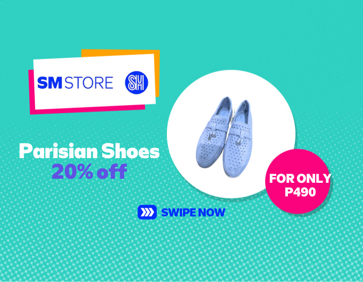 PARISIAN | Shoes 20% off for only P490