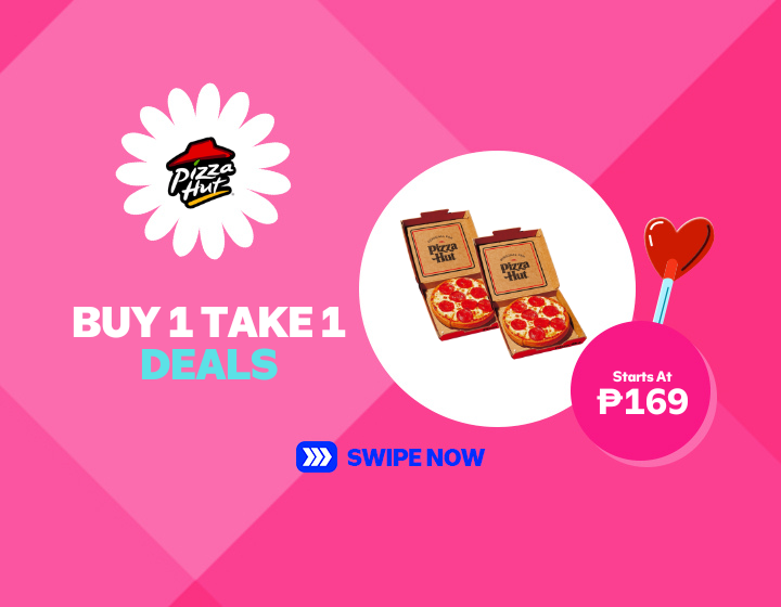 PIZZA HUT BUY 1 TAKE 1