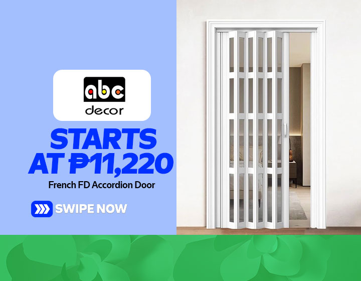 French FD Accordion Door starts at P11,220