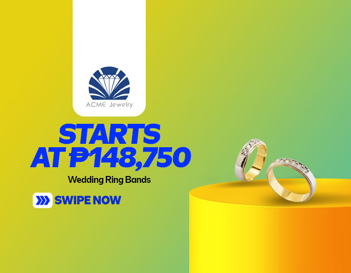 Wedding Ring Bands start at P148,750 