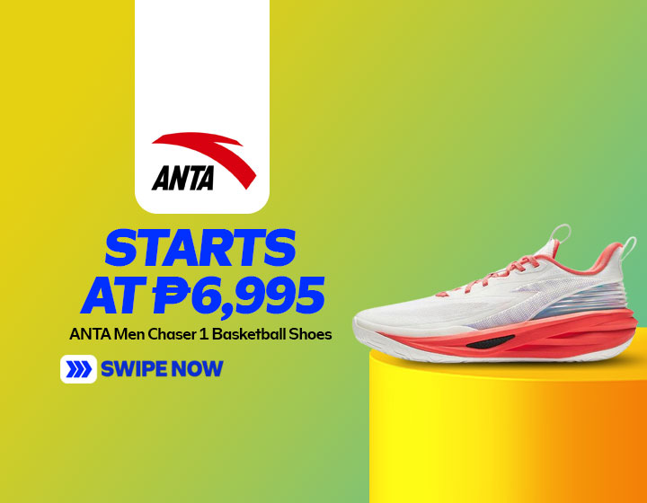 ANTA Men Chaser 1 Basketball Shoes start at P6,995