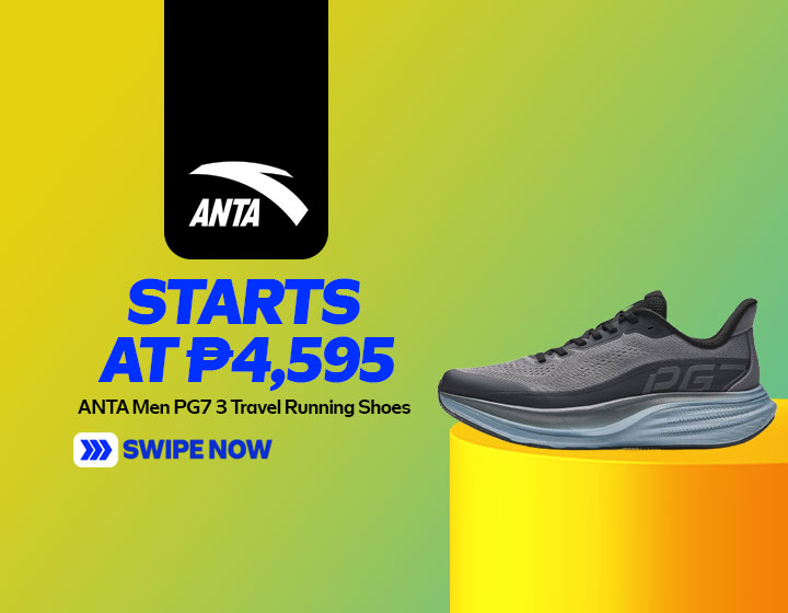 ANTA Men PG7 3 Travel Running Shoes start at P4,595
