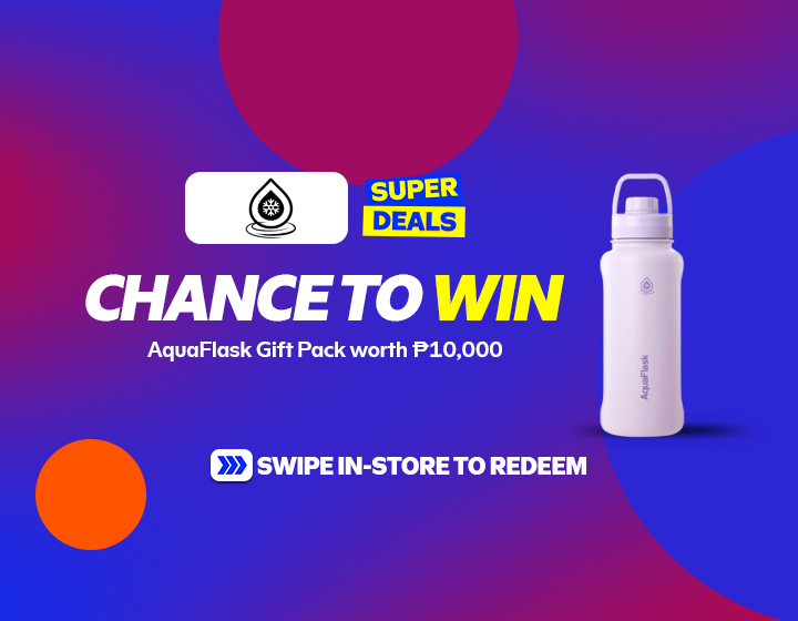 Check-in for a Chance to Win a Gift Pack Worth P10,000