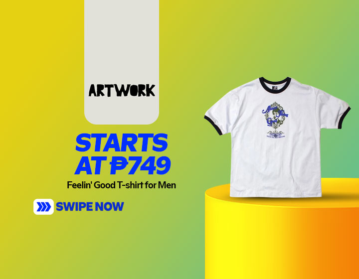 ARTWORK Feelin' Good T-shirt for Men starts at P749