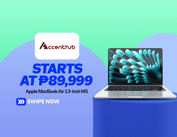 Apple MacBook Air 13-inch M5 16+512GB starts at P89,999