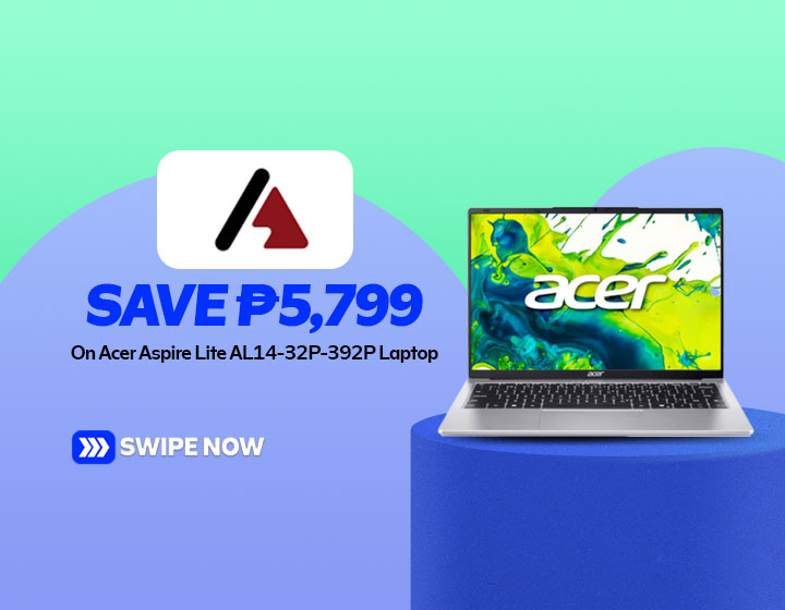 Save P5,799 on Acer Aspire Lite AL14-32P-392P