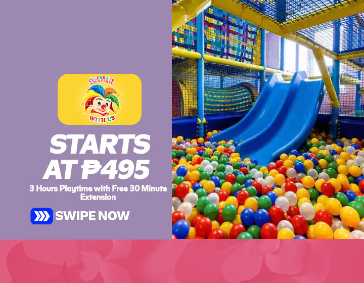 3 Hours Playtime with Free 30 Minute Extension starts at P495