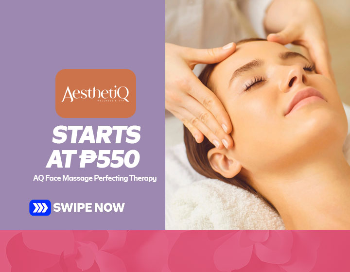 AQ Face Massage Perfecting Therapy starts at P550