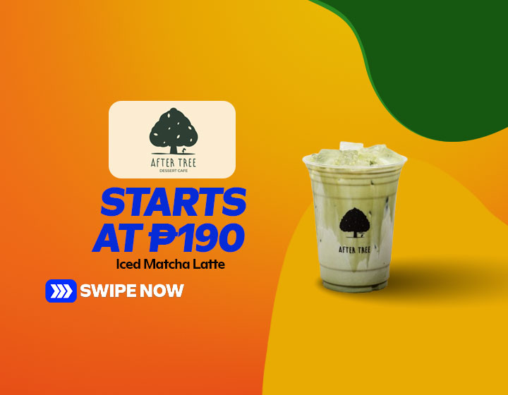 Iced Matcha Latte starts at P190