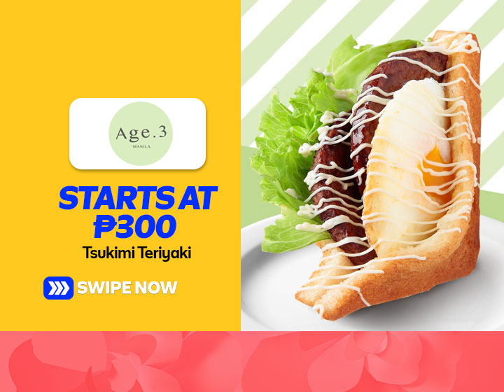 Tsukimi Teriyaki starts at P300