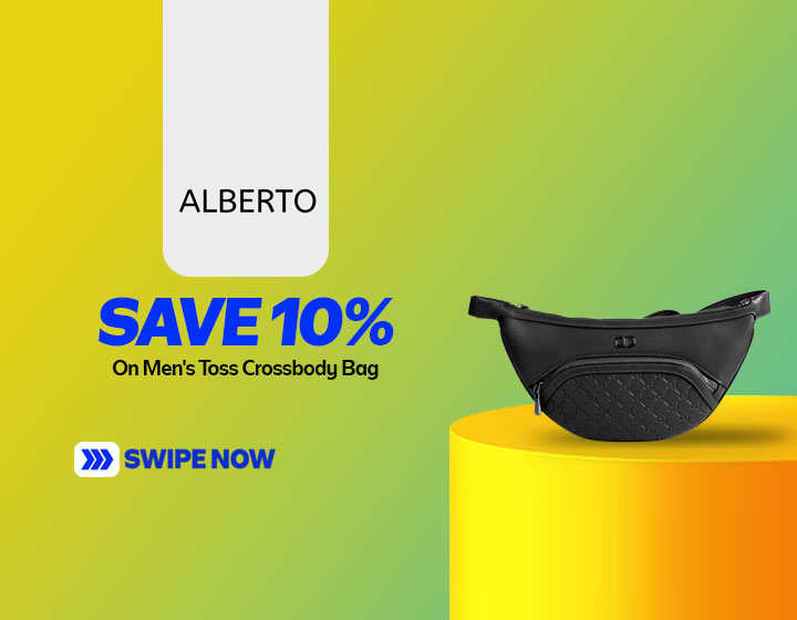Save 10% on Men's Toss Crossbody Bag
