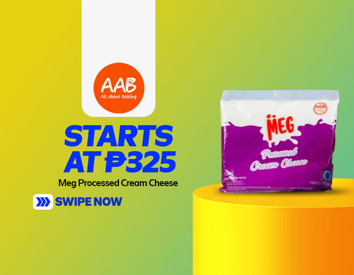 Meg Processed Cream Cheese starts at P325