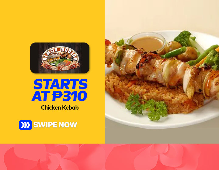 Chicken Kebab starts at P310