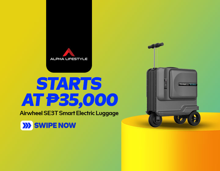 Airwheel SE3T Smart Electric Luggage starts at P35,000