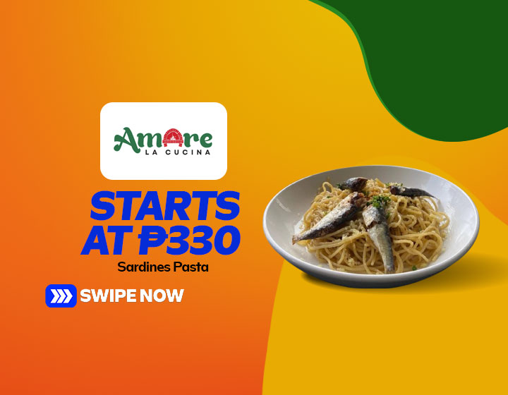 Sardines Pasta starts at P330