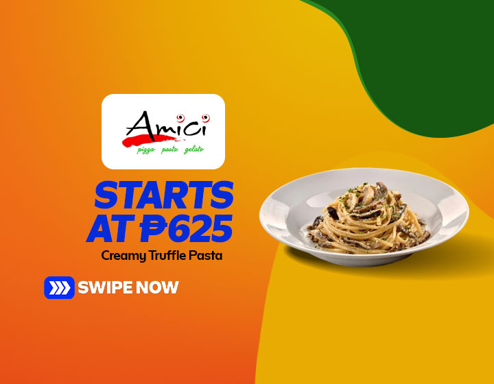 Creamy Truffle Pasta starts at P625