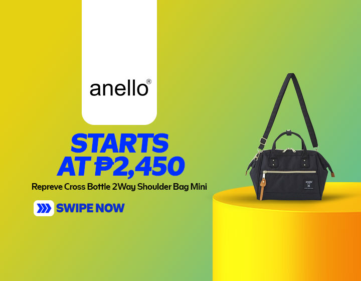 anello / REPREVE CROSS BOTTLE 2Way Shoulder Bag Mini starts at P2,450