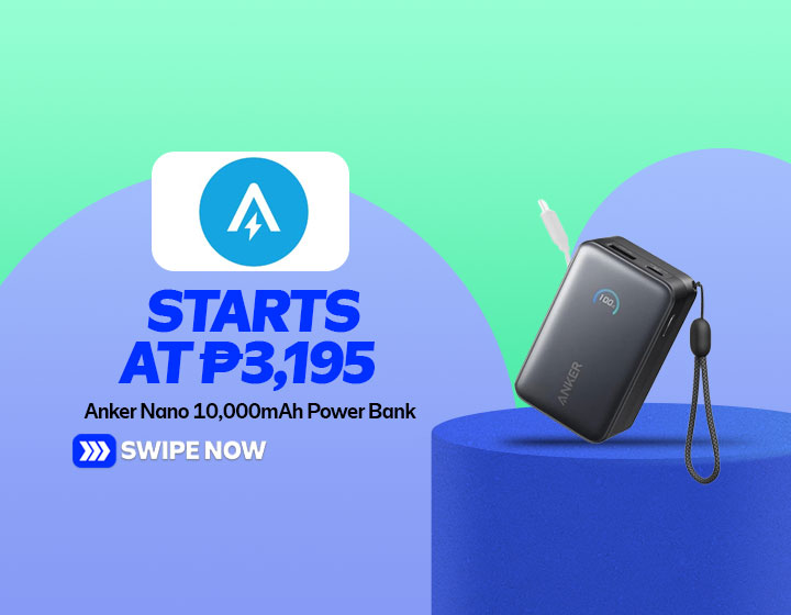 Anker Nano Power Bank (10,000mAh 45W) starts at P3,195