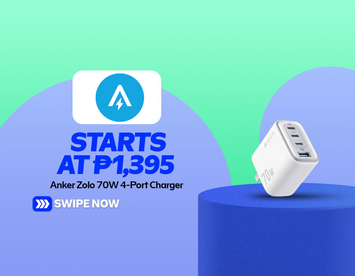 Anker Zolo 70W 4-Port Charger starts at P1,395