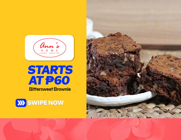 Bittersweet Brownies - Small Box (4 Bars) starts at P60