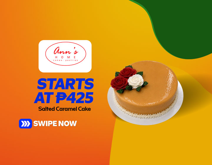 Salted Caramel Cake starts at P425