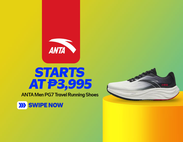 ANTA Men PG7 Travel Running Shoes starts at P3,995