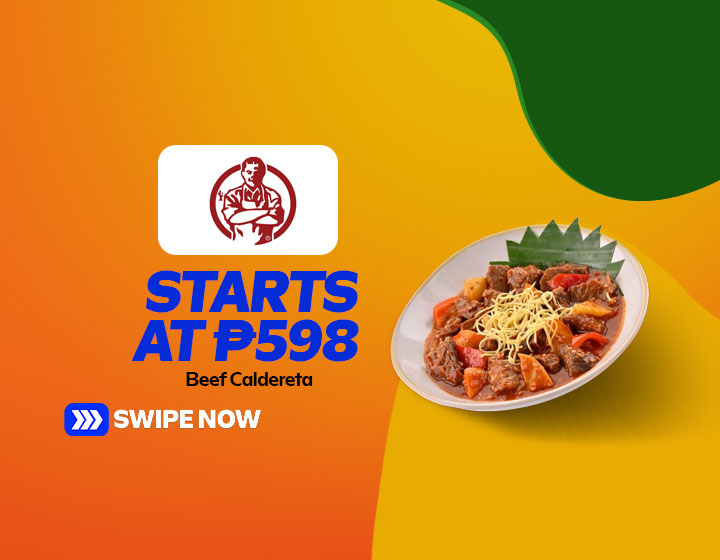 Beef Caldereta starts at P598