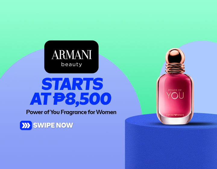 Power Of You Giorgio Armani for Women starts at P8,500